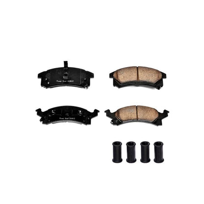 PowerStop Power Stop 96-98 Buick Skylark Front Z17 Evolution Ceramic Brake Pads w/Hardware