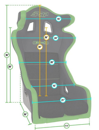 PRP Seats PRP Echo Composite Seat