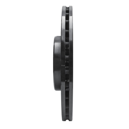 R1 Concepts R1 07-16 Volvo S80 Front Left Drilled & Slotted Black Brake Rotor
