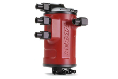 Perrin Performance PERRIN 02-21 Subaru WRX / 04-21 STI Air Oil Separator - Red