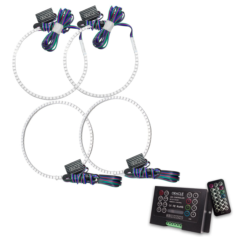 ORACLE Lighting Oracle Dodge Caliber 07-10 Halo Kit - ColorSHIFT w/ 2.0 Controller