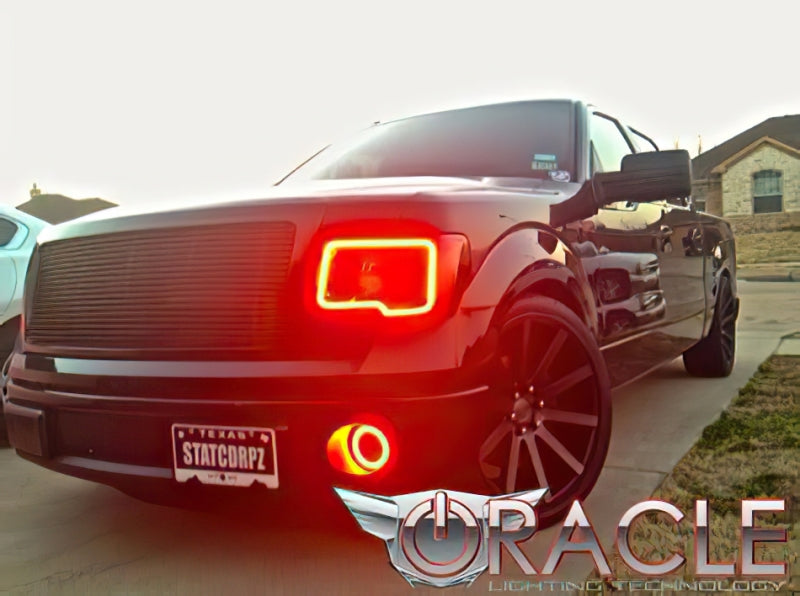 ORACLE Lighting Oracle Ford F-150/Raptor 09-14 Halo Kit - ColorSHIFT w/o Controller