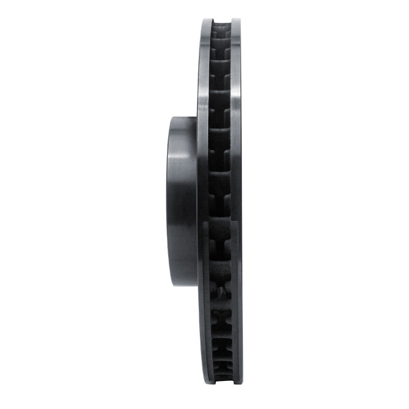 R1 Concepts R1 14-21 Porsche Cayenne Right Front Slotted Black Brake Rotor