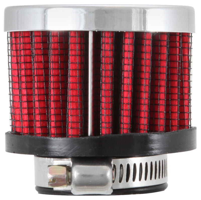 K&N Engineering K&N 1in Flange ID x 2in OD x 1.5 inch H Rubber Base Crankcase Vent Filter
