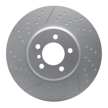DFC 13-20 BMW 440I Coupe Front GeoSPEC Coated Rotor - Dimpled and Slotted