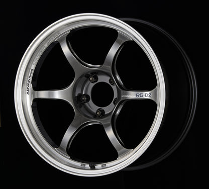 Advan RG-D2 18x9.0 +51 5x120 Machining and Racing Hyper Black Wheel