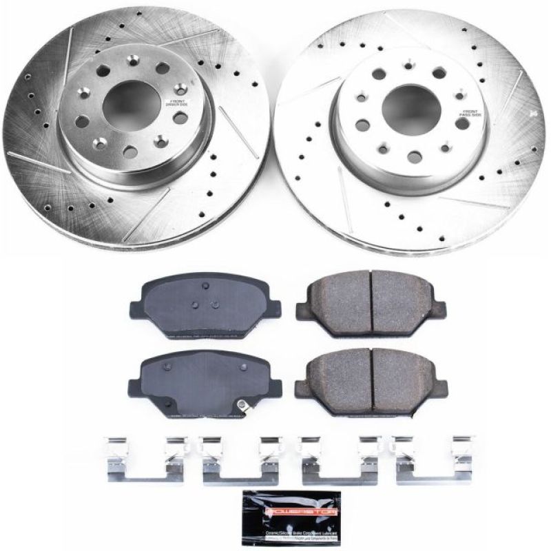 PowerStop Power Stop 16-19 Chevrolet Camaro Front Z23 Evolution Sport Brake Kit