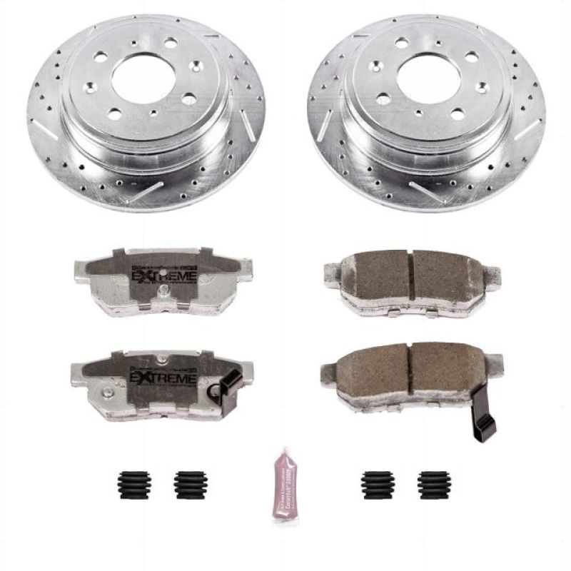 PowerStop Power Stop 90-01 Acura Integra Rear Z26 Street Warrior Brake Kit