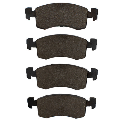DFC 83-91 Chrysler Executive Sedan Front 5000 Advanced Semi Metallic Brake Pads