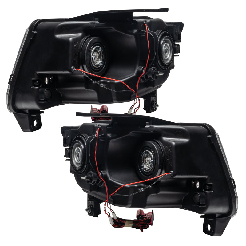ORACLE Lighting Oracle 11-13 Jeep Grand Cherokee SMD HL (Non-HID) - Chrome - ColorSHIFT w/ 2.0 Controller