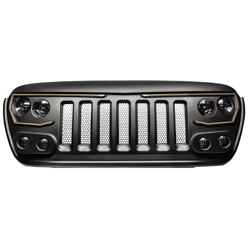ORACLE Lighting Oracle VECTOR Series Full LED Grille - Jeep Wrangler JL/JT - NA