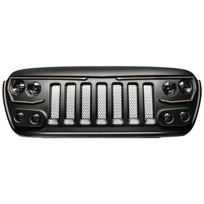 ORACLE Lighting Oracle VECTOR Series Full LED Grille - Jeep Wrangler JL/JT - NA