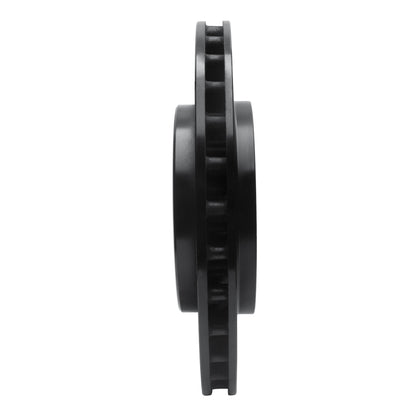 R1 Concepts R1 04-07 Volvo V70 Rear Left Drilled & Slotted Black Brake Rotor