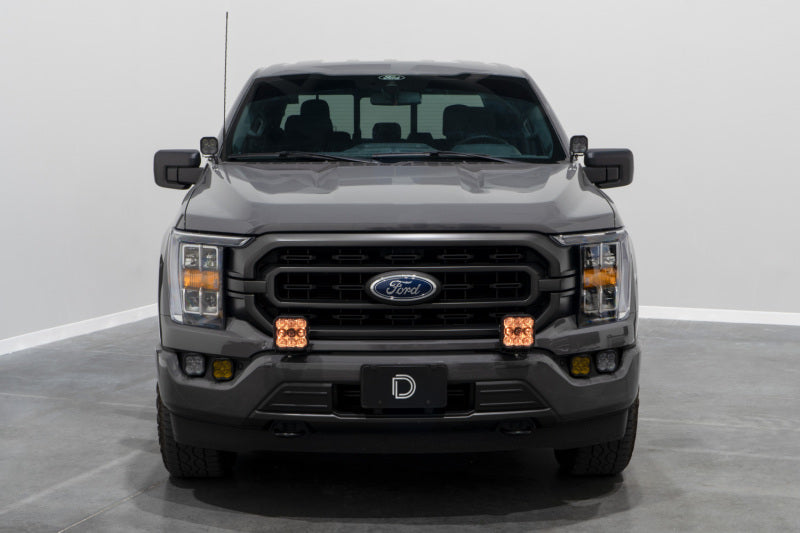 Diode Dynamics 21-22 Ford F-150 SS5 Bumper LED Pod Light Kit - Sport Yellow Combo