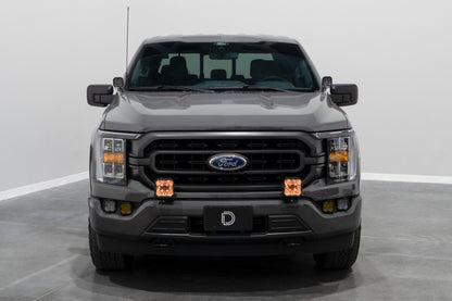 Diode Dynamics 21-22 Ford F-150 SS5 Bumper LED Pod Light Kit - Sport Yellow Combo
