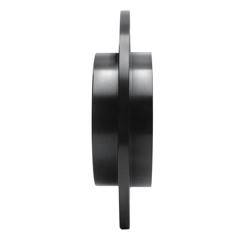 R1 Concepts R1 97-98 Volvo V90 Rear Right Drilled & Slotted Black Brake Rotor