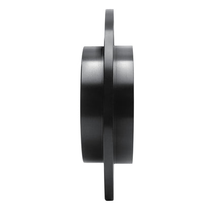 R1 Concepts R1 97-98 Volvo V90 Rear Right Drilled & Slotted Black Brake Rotor