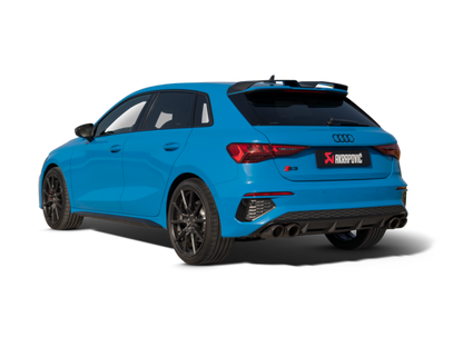 Akrapovic Akrapovic 2021+ Audi S3 Sportback (8Y) Evolution Line Cat Back (Titanium) w/Carbon Tips