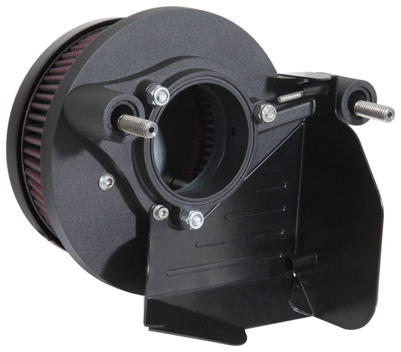 K&N Engineering K&N 17-18 Harley-Davidson Road Glide Hammer Black Street Metal Intake System