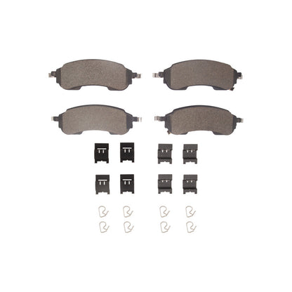 R1 Concepts R1 21-25 Ford Ranger (USA/Canada) Rear Optimum OE Pads & Hardware Kit