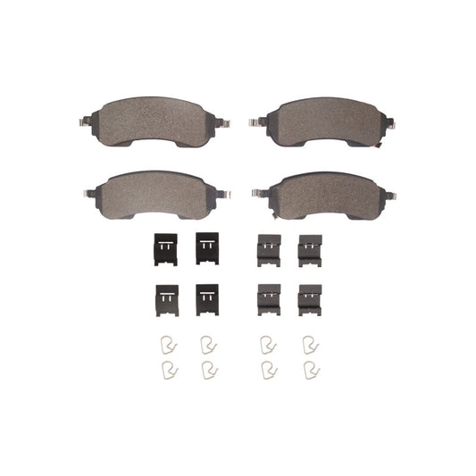 R1 Concepts R1 21-25 Ford Ranger (USA/Canada) Rear Optimum OE Pads & Hardware Kit