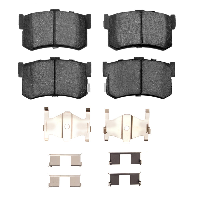 R1 Concepts R1 94-98 Hyundai Sonata Rear Ceramic Pads & Hardware Kit