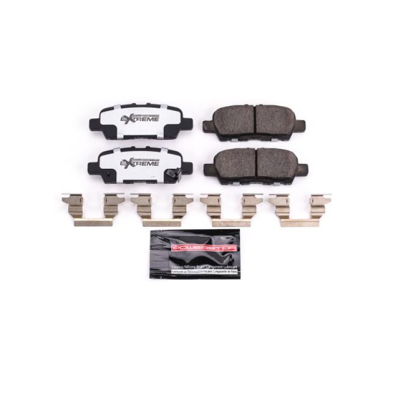 PowerStop Power Stop 11-12 Infiniti EX35 Rear Z26 Extreme Street Brake Pads w/Hardware