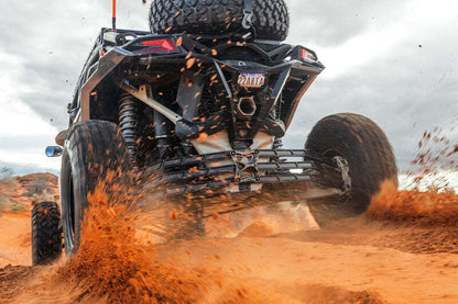 Elektric Off Road Elektric Offroad 2017+ Can Am Maverick X3 Volt Billet Radius Rods Anodized Black RS 72In Model Only
