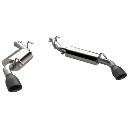 QTP 2010-2013 Chevrolet Camaro SS QTP AR3 Axle Back Black tips