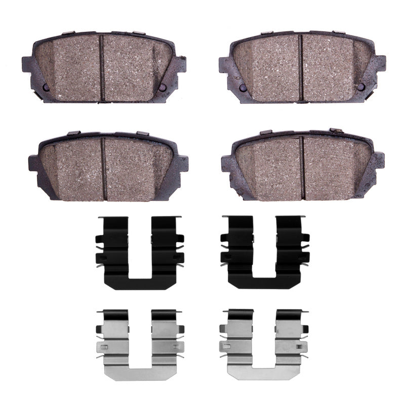 R1 Concepts R1 07-12 Kia Rondo (USA) Rear Ceramic Pads & Hardware Kit