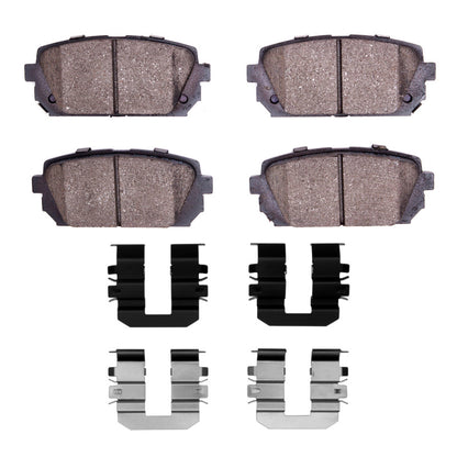 R1 Concepts R1 07-12 Kia Rondo (Canada) Rear Optimum OE Pads & Hardware Kit