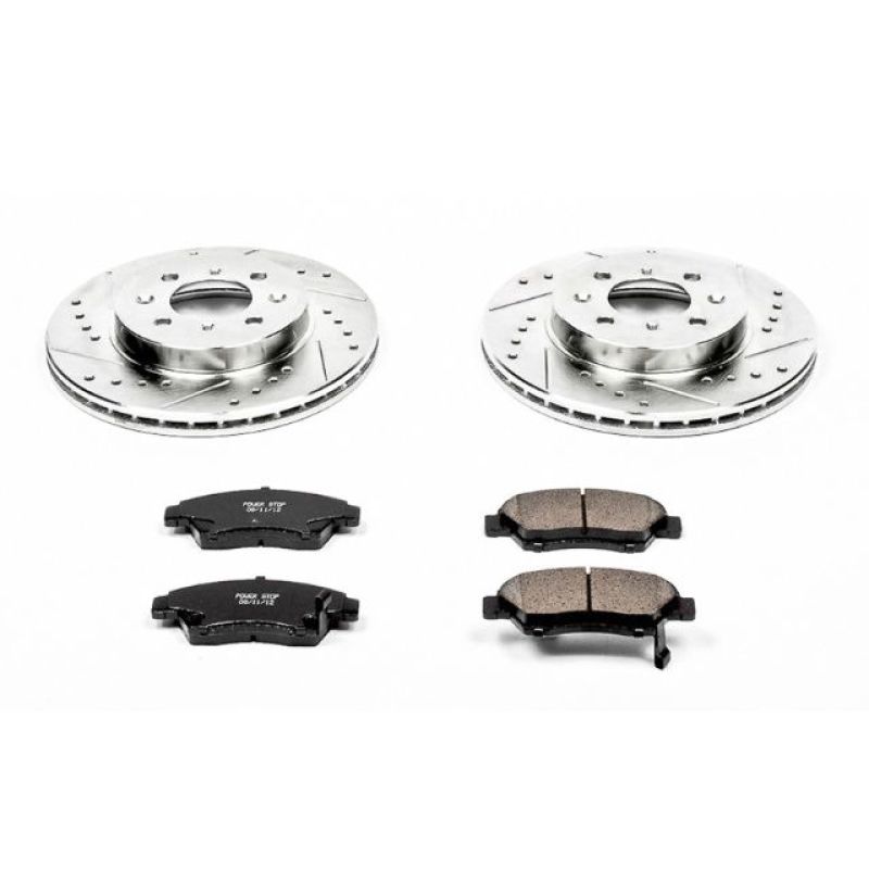 PowerStop Power Stop 93-95 Honda Civic Front Z23 Evolution Sport Brake Kit