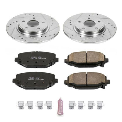 PowerStop Power Stop 12-16 Chrysler Town & Country Rear Z23 Evolution Sport Brake Kit