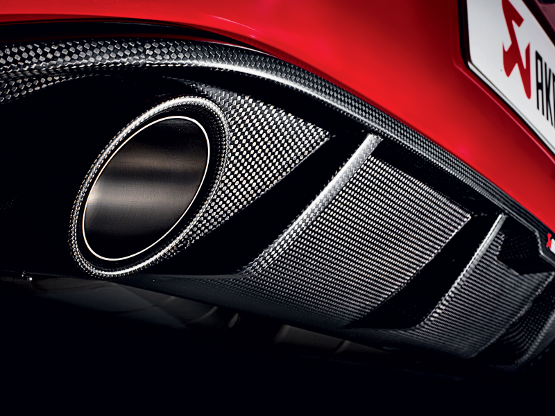 Akrapovic Akrapovic 13-17 Volkswagen Golf GTI (VII) Slip-On Race Line (Titanium) w/ Carbon Tips