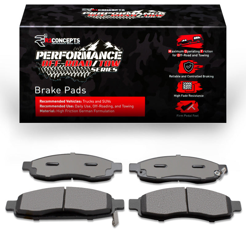 R1 Concepts R1 04-07 Nissan Pathfinder Armada Front Off-Road/Tow Brake Pads