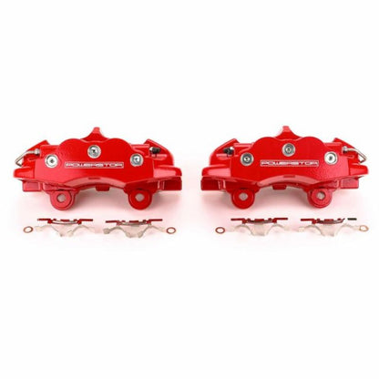 PowerStop Power Stop 06-13 Chevrolet Corvette Rear Red Calipers - Pair
