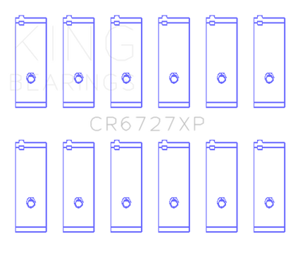King Engine Bearings Toyota 1FZFE 4477cc (Size STD) Performance Rod Bearing Set