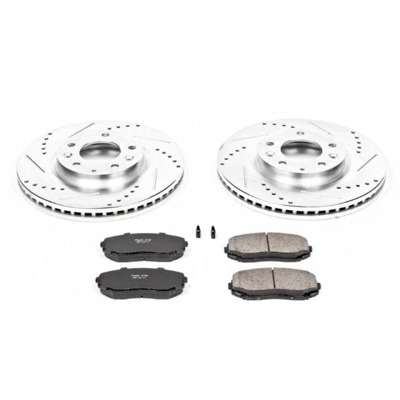 PowerStop Power Stop 07-12 Mazda CX-7 Front Z23 Evolution Sport Brake Kit