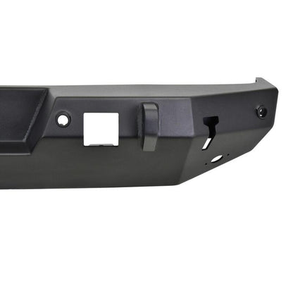 Westin 18-19 Jeep Wrangler JL WJ2 Rear Bumper w/ Sensors (Excl. Wrangler JK) - Textured Black