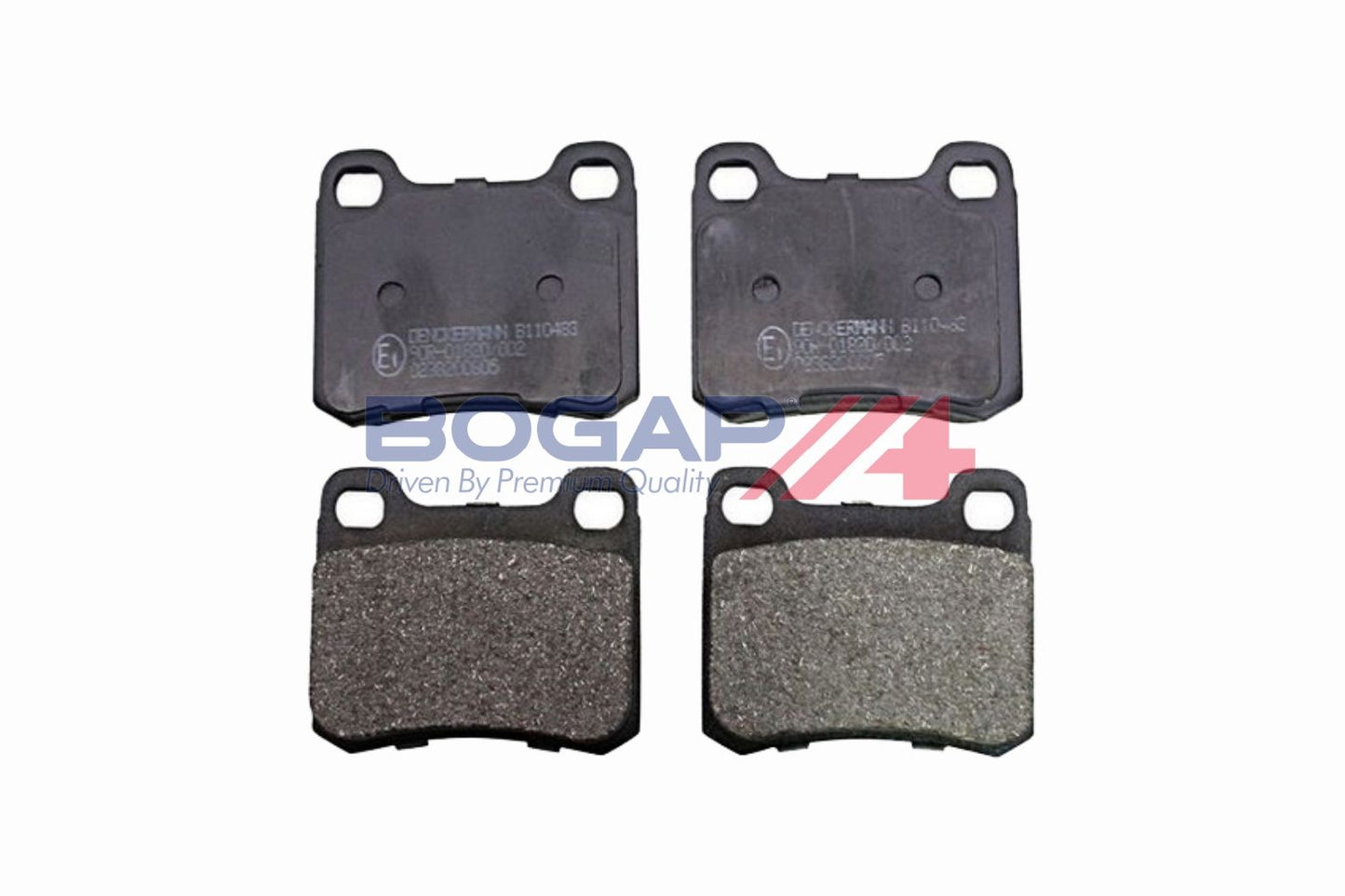 BOGAP C8210143 Brake Pad Set, Disc Brake
