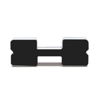 ORACLE Lighting Universal Illuminated LED Letter Badges - Matte Blk Surface Finish - X