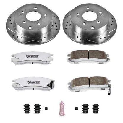 PowerStop Power Stop 06-12 Mitsubishi Eclipse Rear Z26 Street Warrior Brake Kit