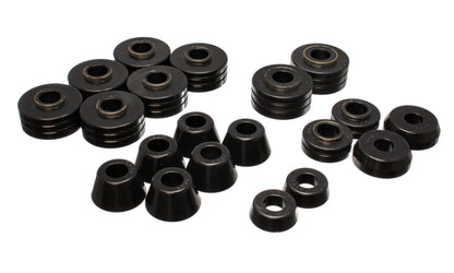 Energy Suspension Ford Bronco Body Mount Set - Black