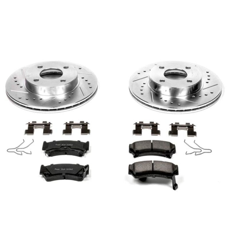 PowerStop Power Stop 95-98 Nissan 200SX Front Z23 Evolution Sport Brake Kit