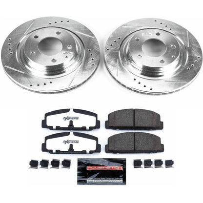 PowerStop Power Stop 93-95 Mazda RX-7 Rear Z26 Street Warrior Brake Kit