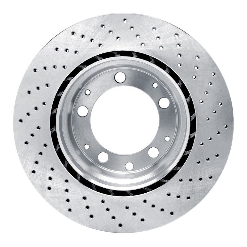DFC 78-89 Porsche 930 Left Rear Drilled Brake Rotor