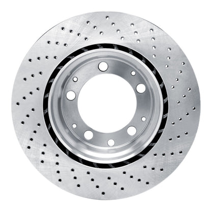 DFC 78-89 Porsche 930 Left Rear Drilled Brake Rotor
