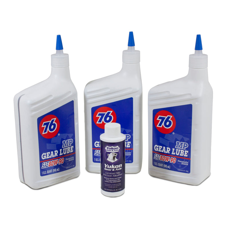 Yukon Gear & Axle Yukon Gear Redline Synthetic Shock Proof Oil w/ Positraction Additive. 4 Quarts
