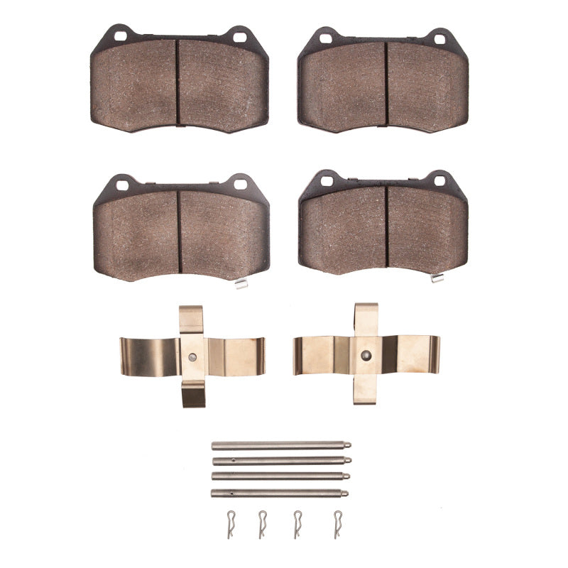 DFC 03-08 Infiniti G35 Front Euro 5000 Ceramic Brake Pads and Hardware Kit