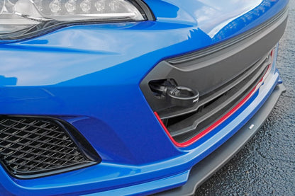 Perrin Performance PERRIN 18-21 Subaru WRX & STI / 13-25 BRZ / 17-20 Toyota 86 Tow Hook Kit (Front) - Flat Black